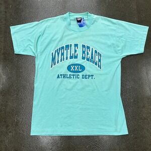Vintage Myrtle Beach Athletic Dept Single Stitch Tee